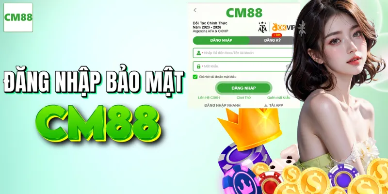 Cách truy cập hệ thống CM88 bảo mật tuyệt đối