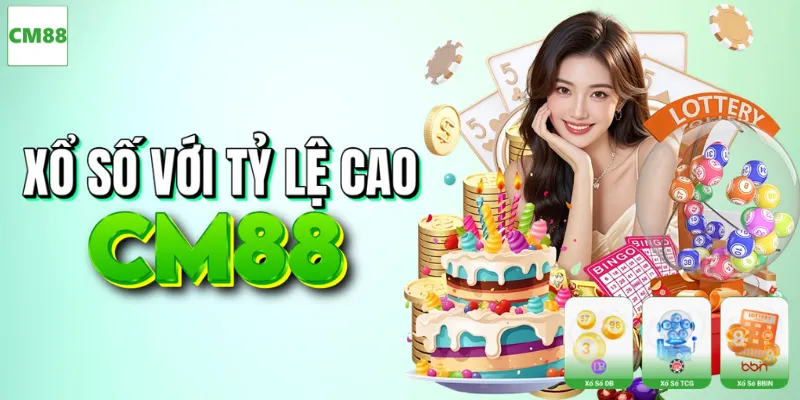 Xổ số trực tuyến với tỷ lệ cao nhất 1 ăn 99